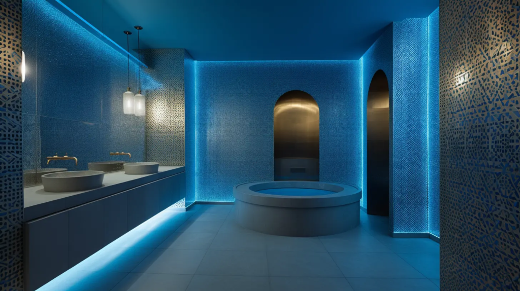 WW_Contemporary_hammam_with_ambient_blue_lighting_reflecting_of_ab3c7ebe-c3f6-4e5f-95ba-3d6dccc4ed72